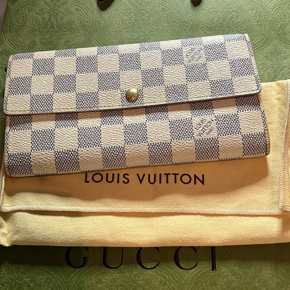 Louis vuitton Azur long wallet